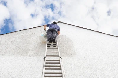 Peinture extérieure à Avrieux — façades et ravalement